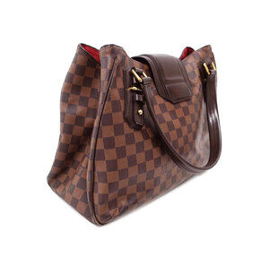 Louis Vuitton Greet Tote Brown Ebene Bag Damier